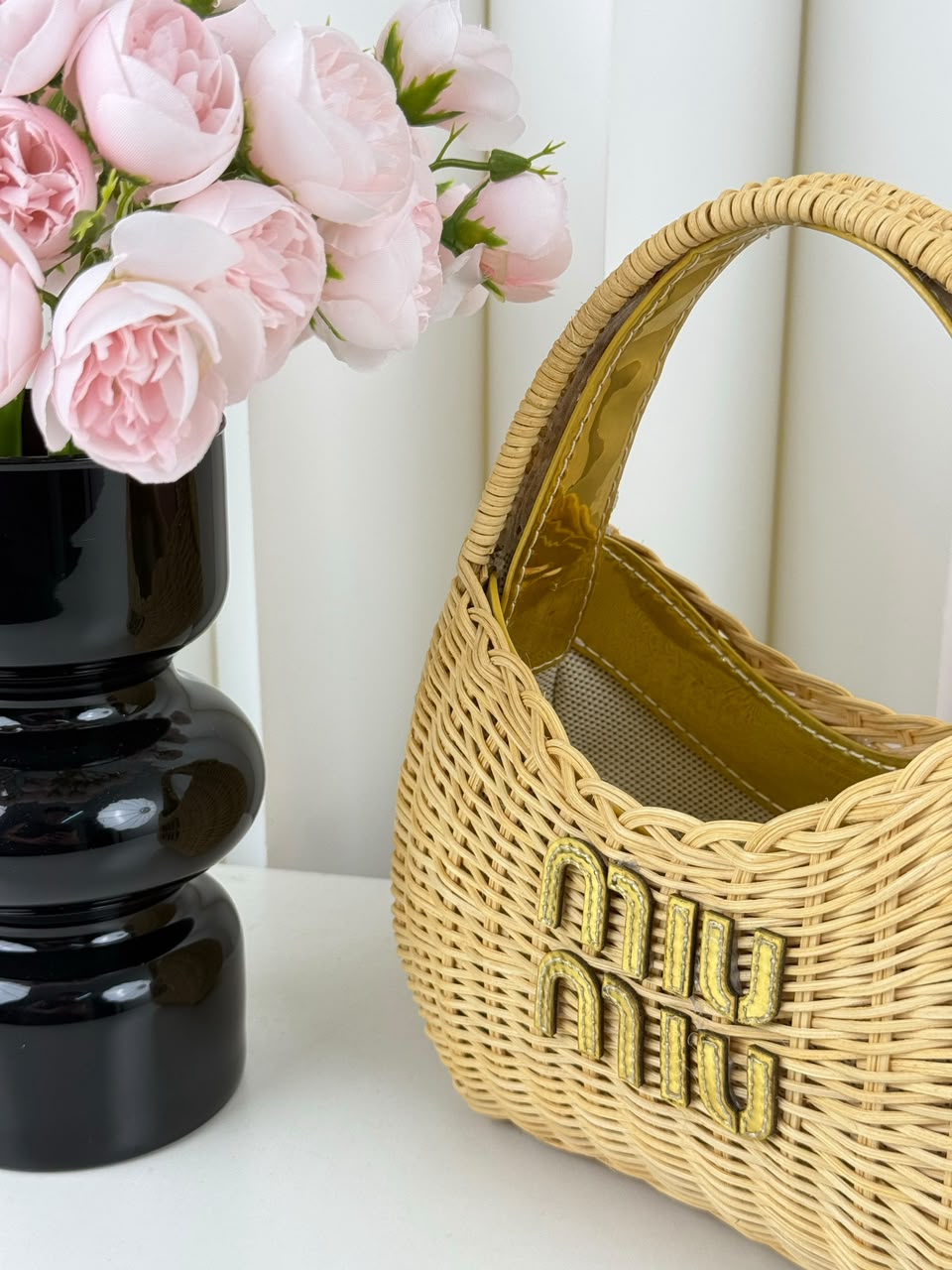 "mi mi" Woven Bag
