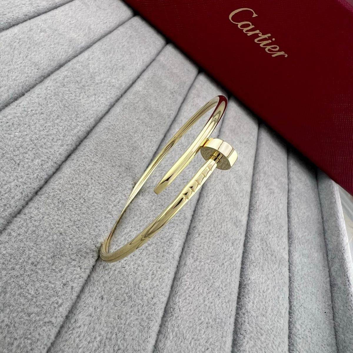 Nail Bangle Bracelet – Gold & Silber