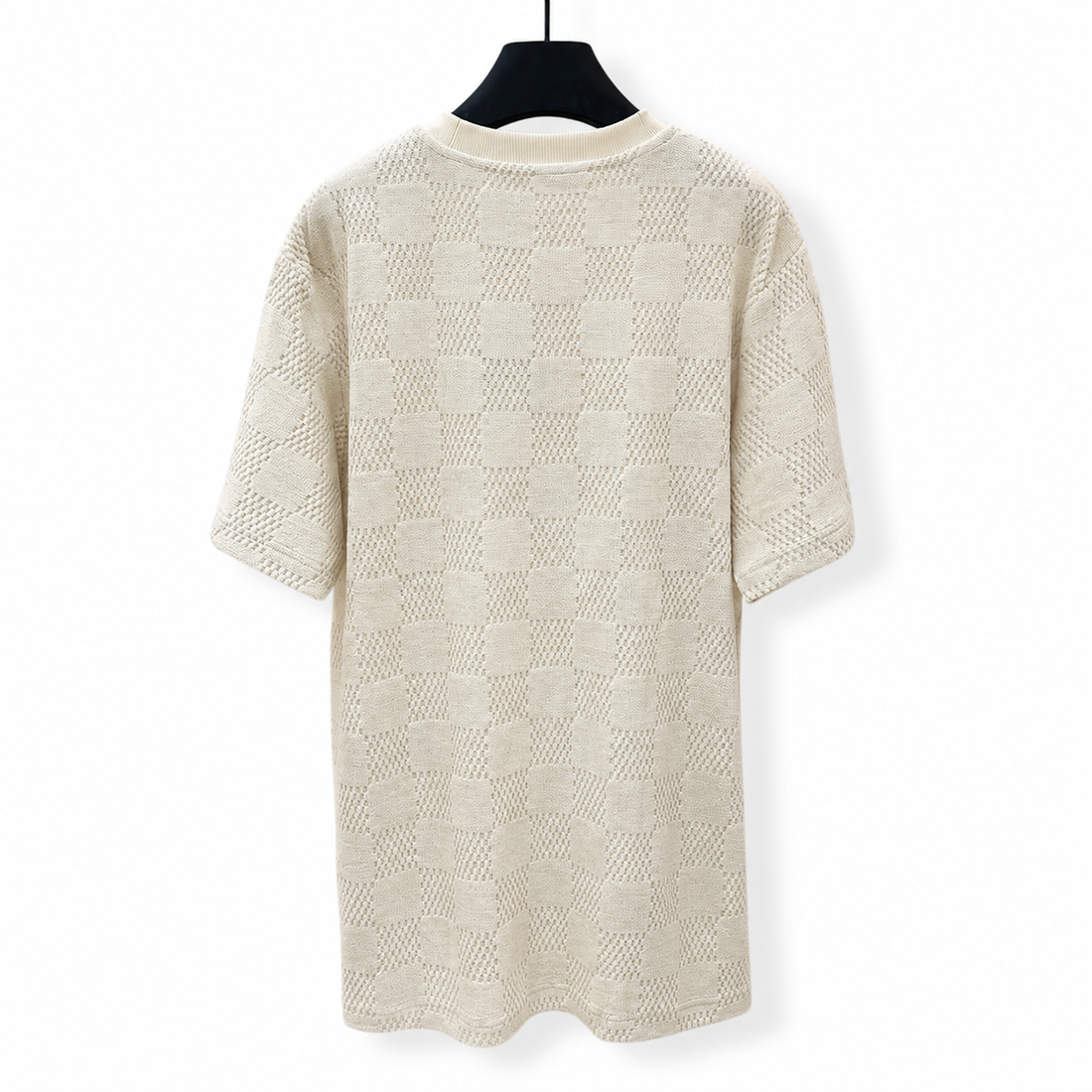 "LV" Textured Knit Tee