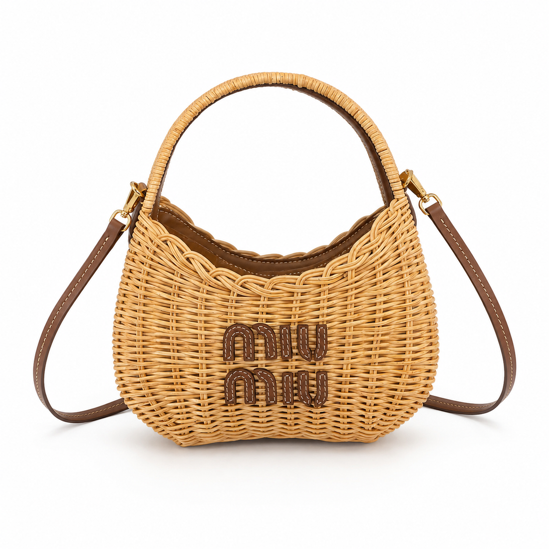 "mi mi" Woven Bag