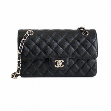 "CC" Quilted Chain Bag