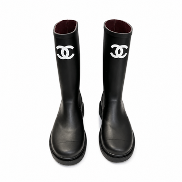 "CC" Logo Rain Boots