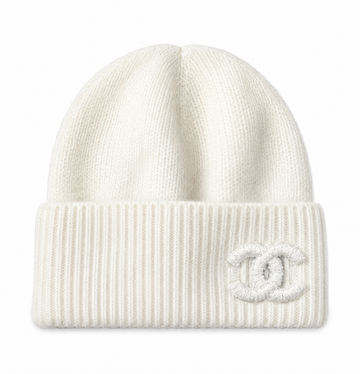 "CC" Classic Knit Beanie