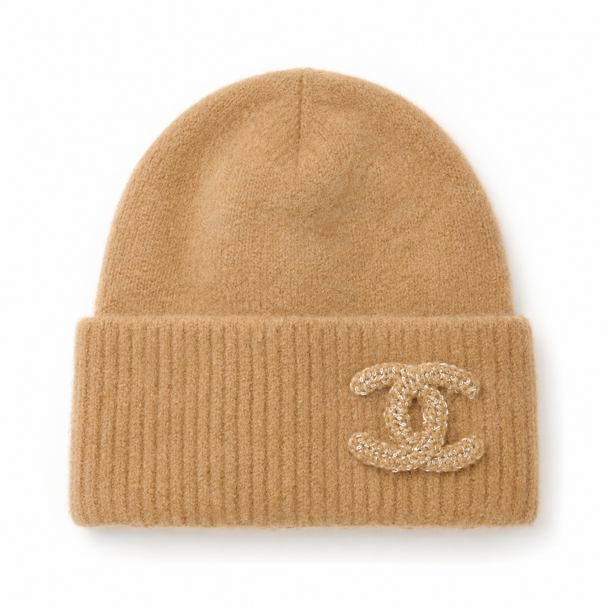 "CC" Classic Knit Beanie