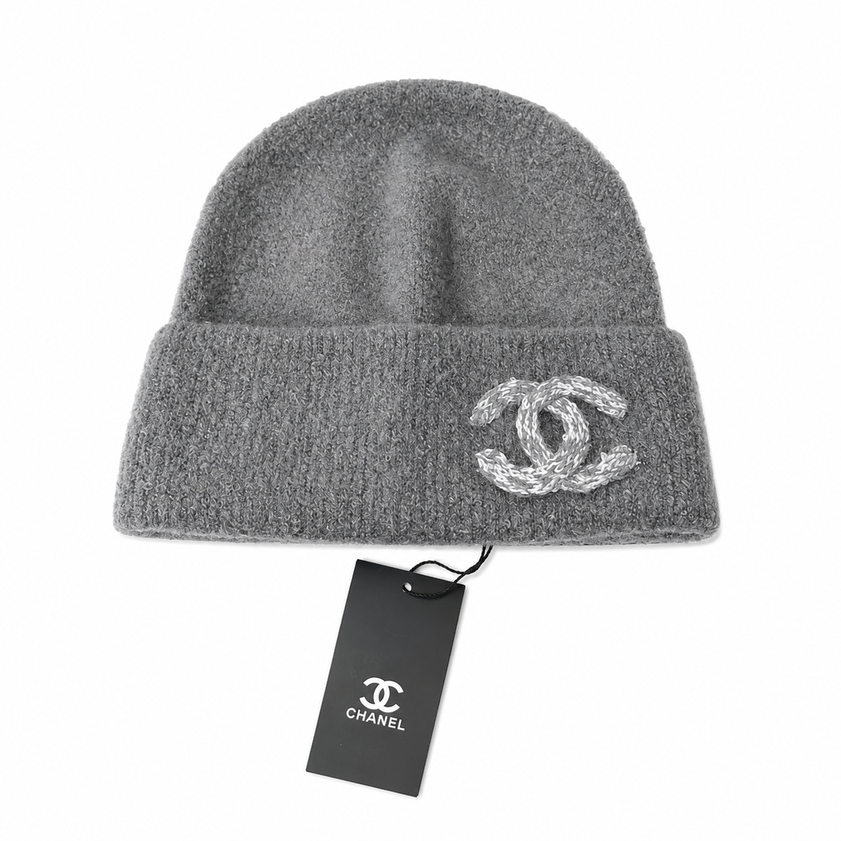 "CC" Classic Knit Beanie