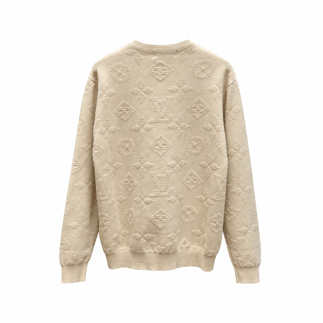 "LV" Monogram Knit Sweater