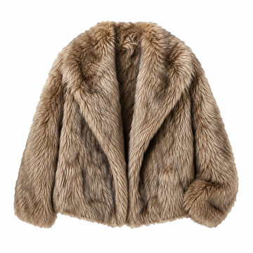 Luxe Long Fur Look Jacket