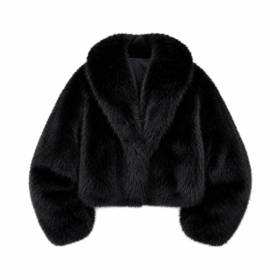 Luxe Fur Look Jacket