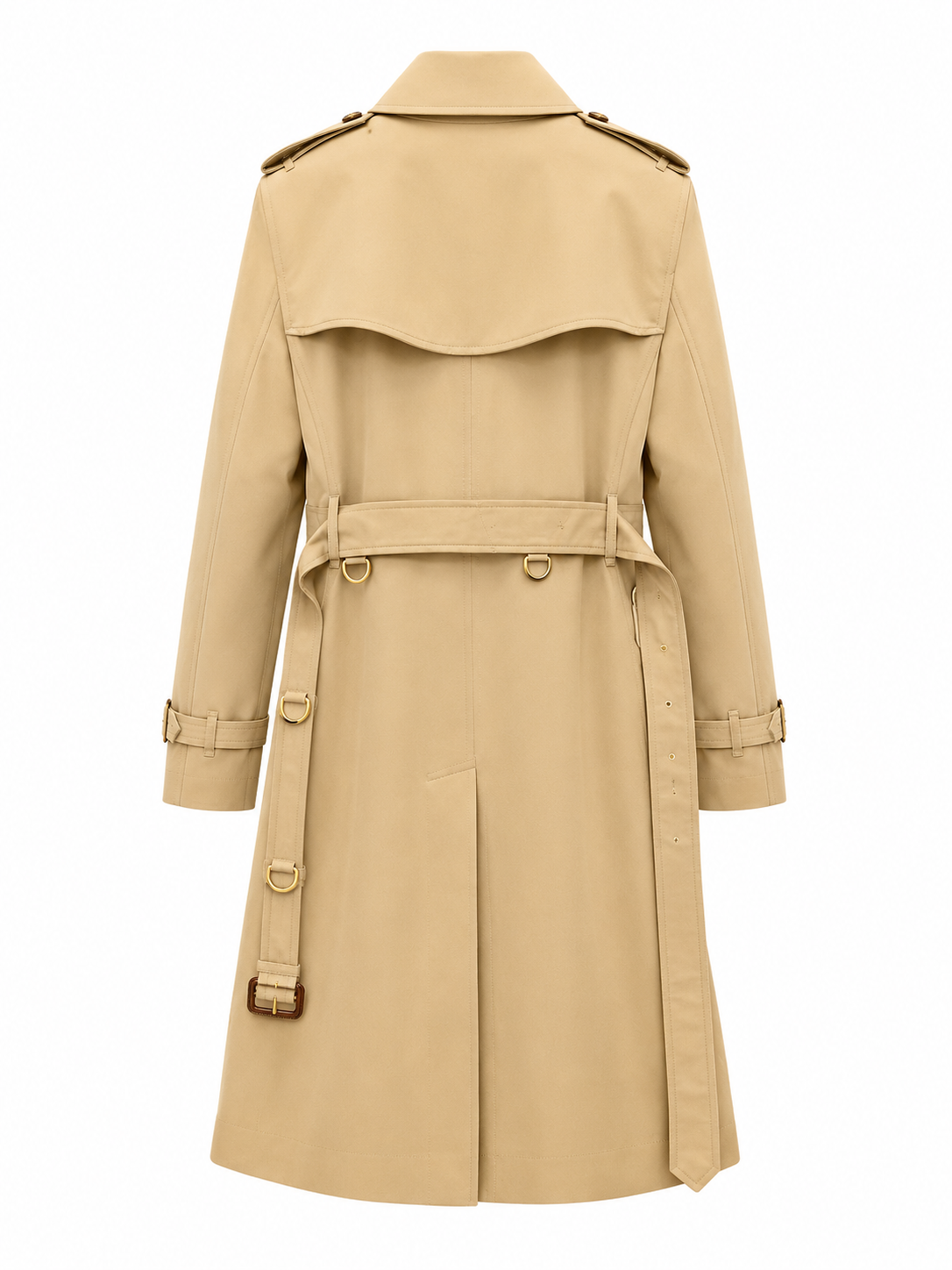 "BB" Classic Check Trench Coat
