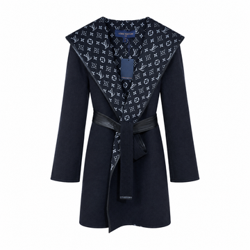 "LV" Monogram Wrap Coat