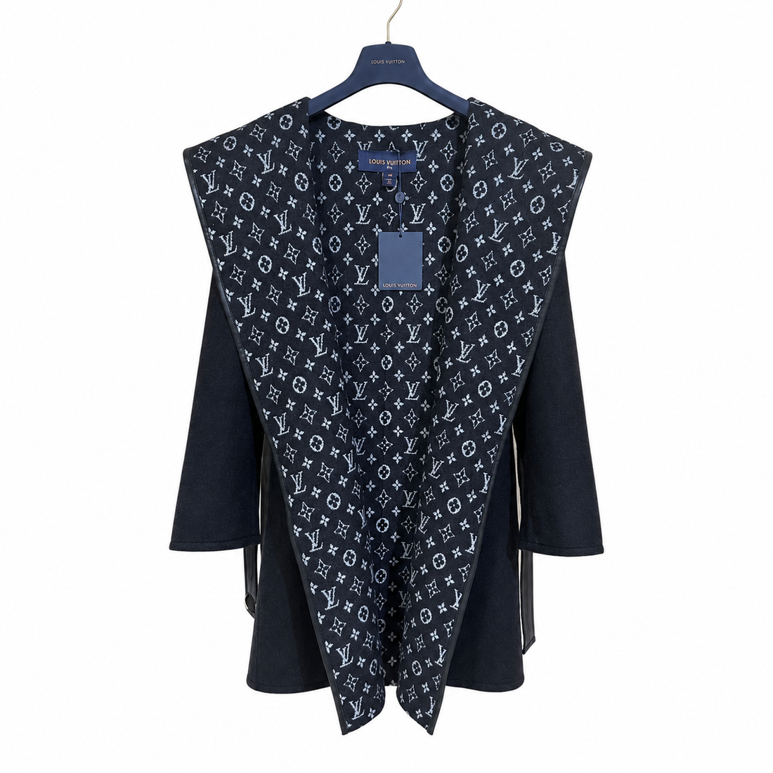 "LV" Monogram Wrap Coat