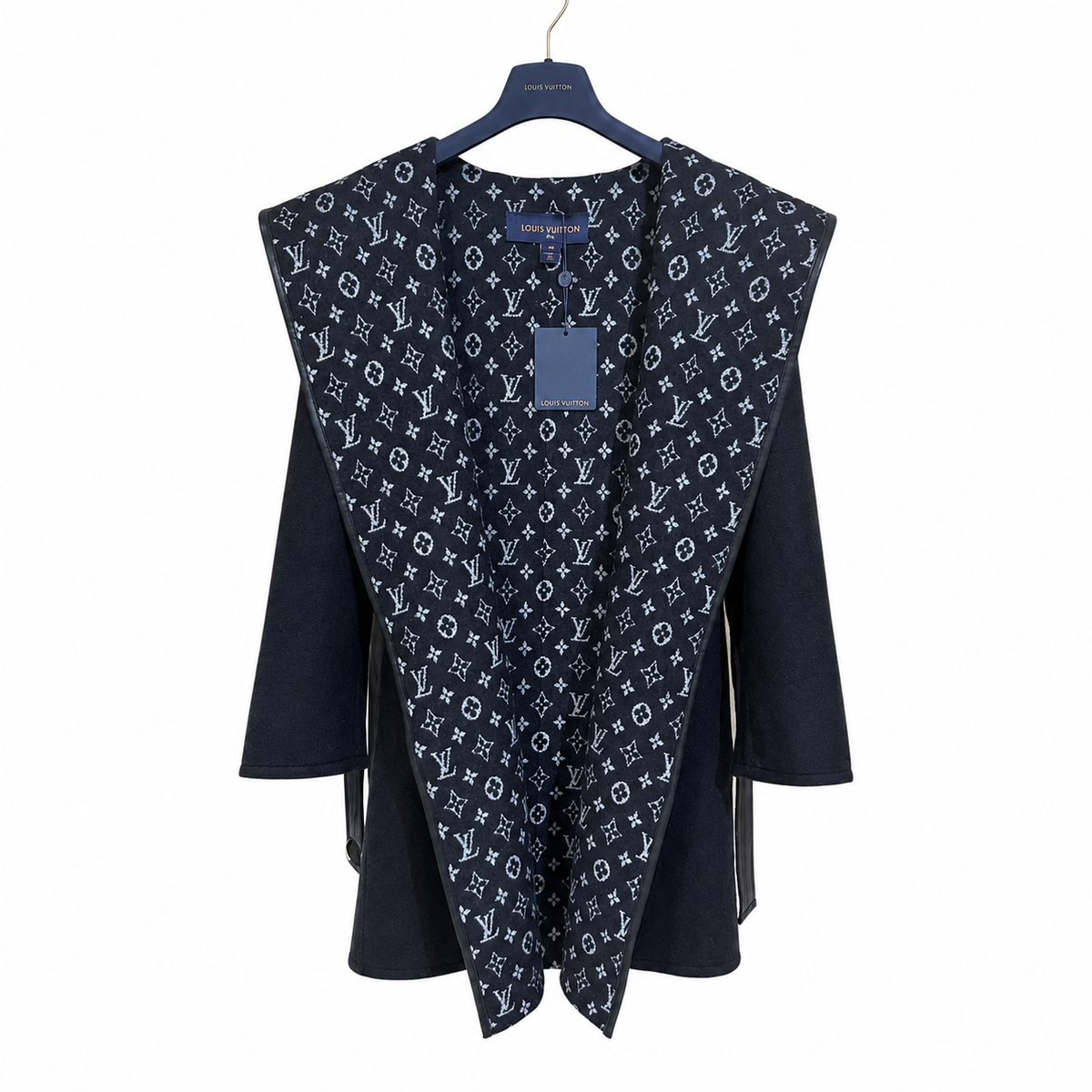 "LV" Monogram Wrap Coat