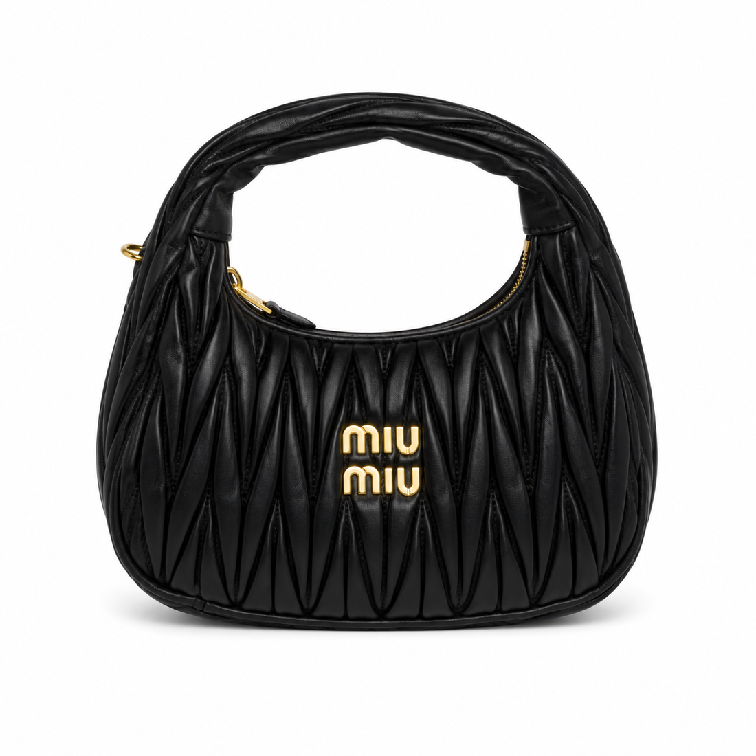 "mi mi" Ruched Bag