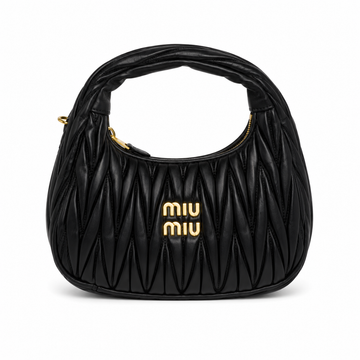 "mi mi" Ruched Bag