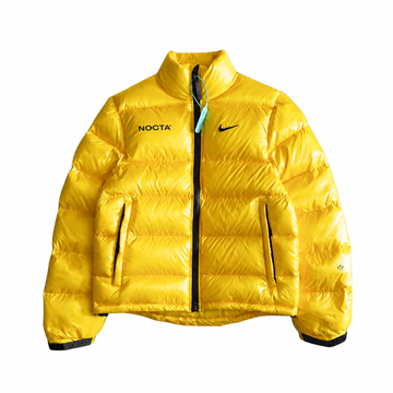 "NOC" High-Shine Puffer Jacket