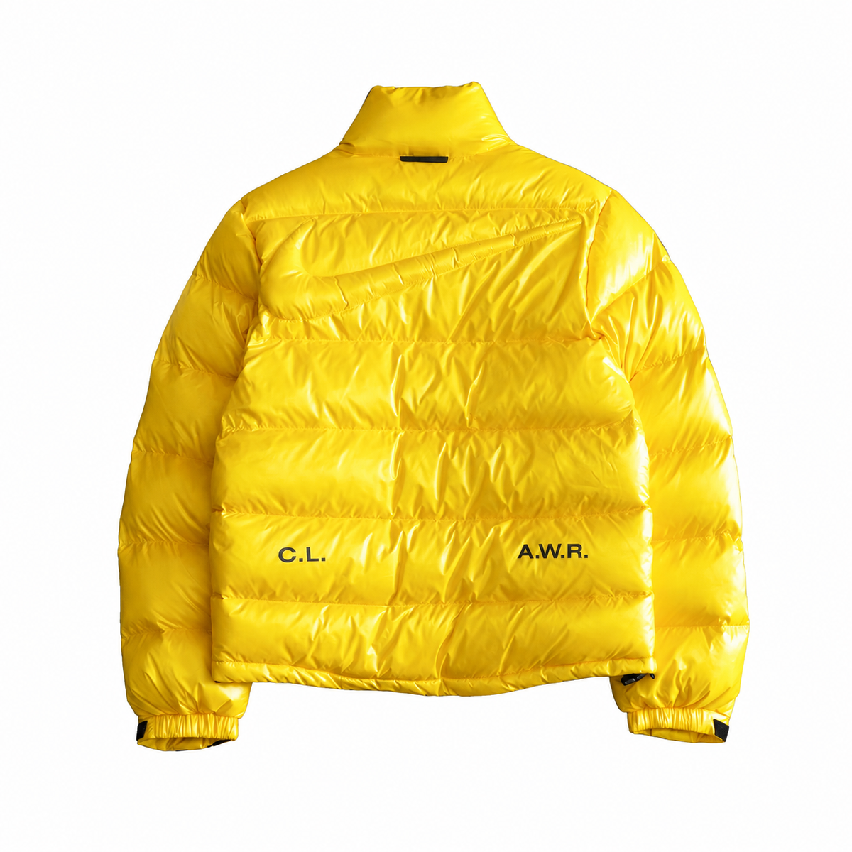 "NOC" High-Shine Puffer Jacket