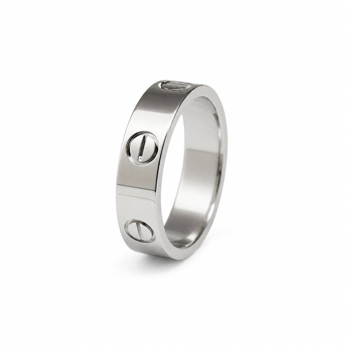 "CART" Screw Band Ring