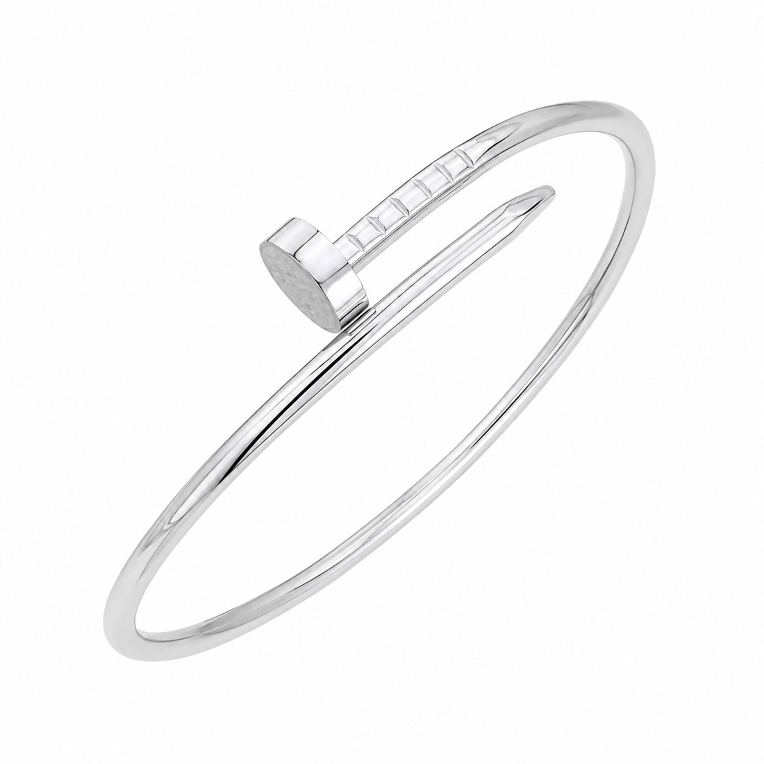 Nail Bangle Bracelet – Gold & Silber