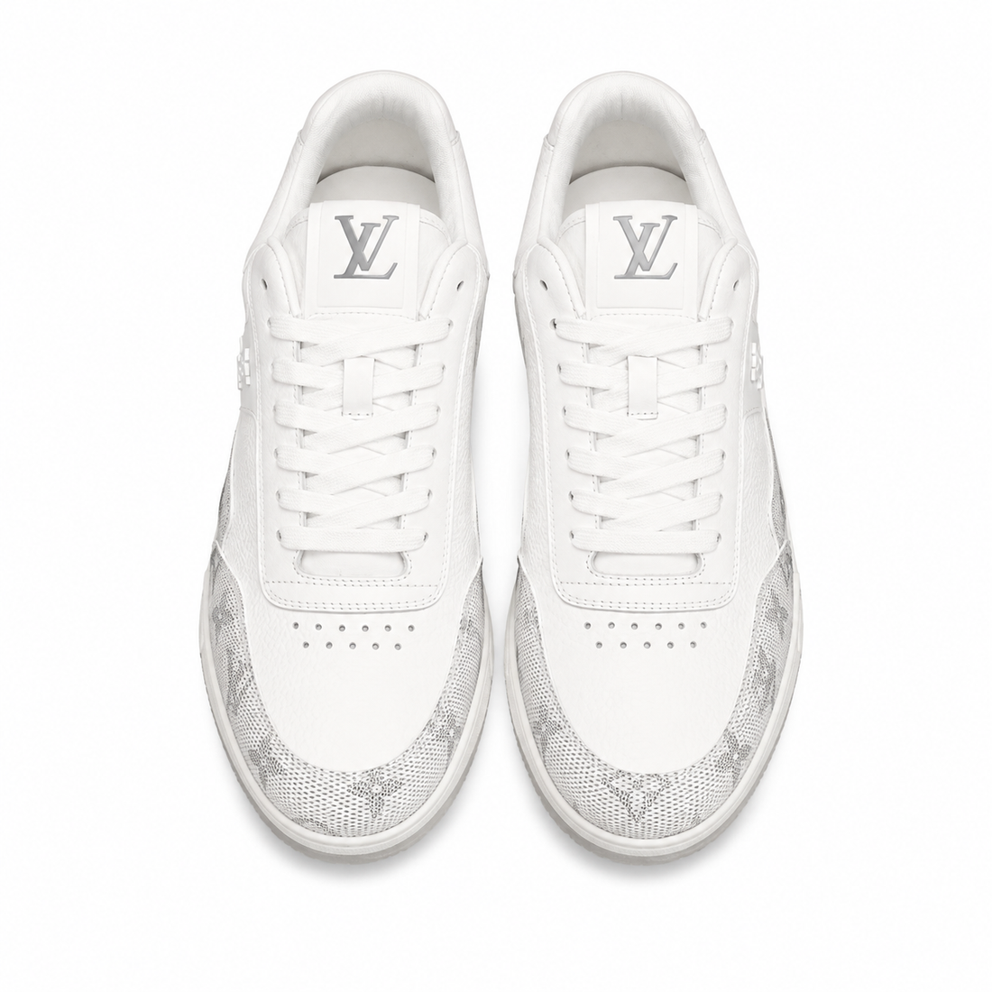 "LV" Sneaker – Weiß/Grau