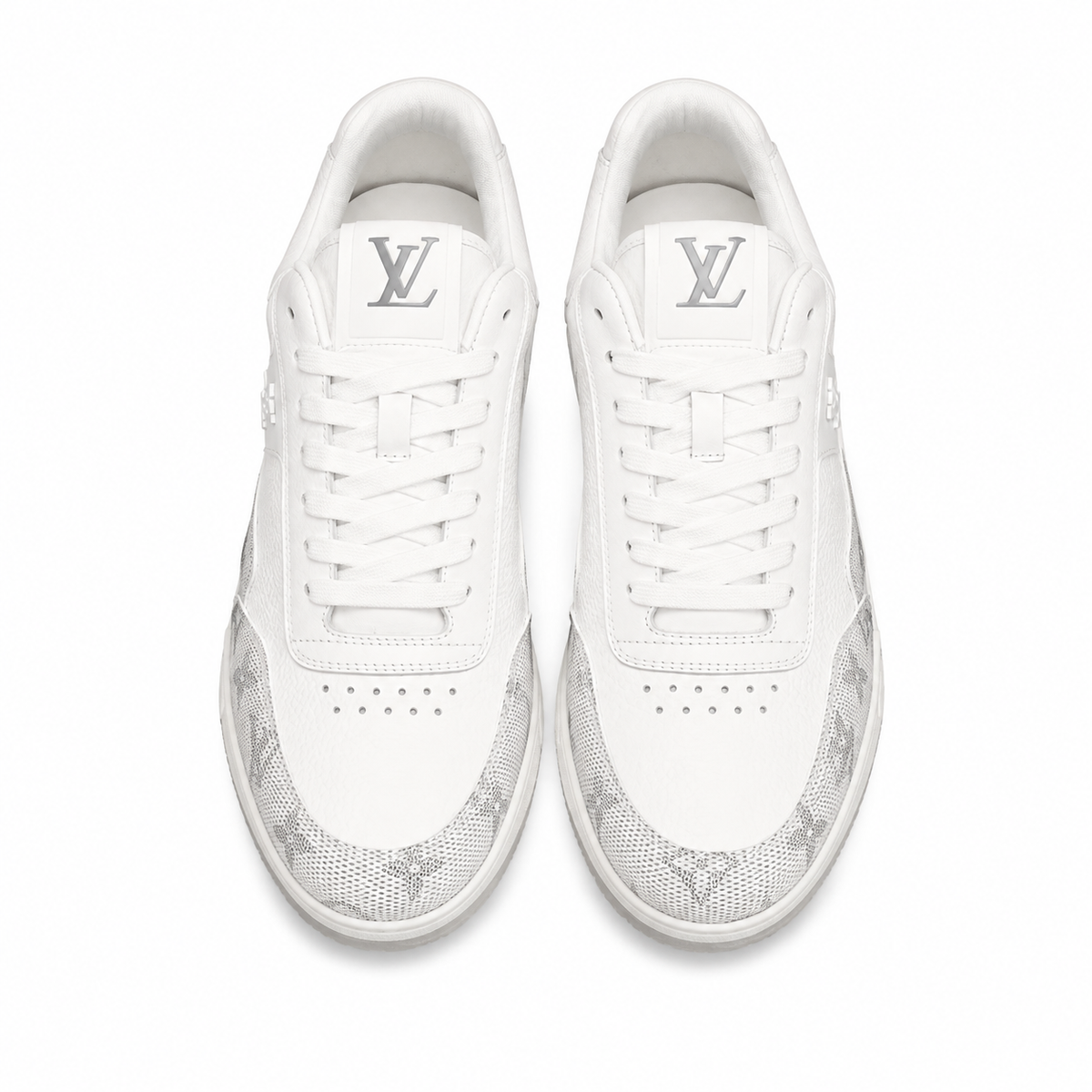 "LV" Sneaker – Weiß/Grau