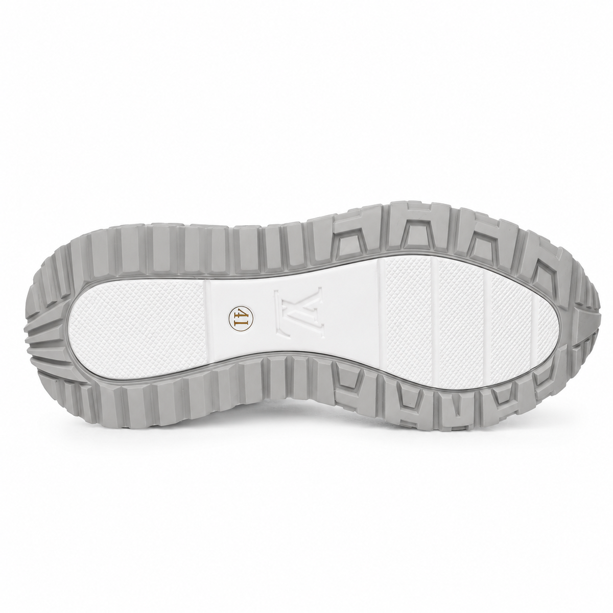 "LV" Sneaker – Weiß/Grau