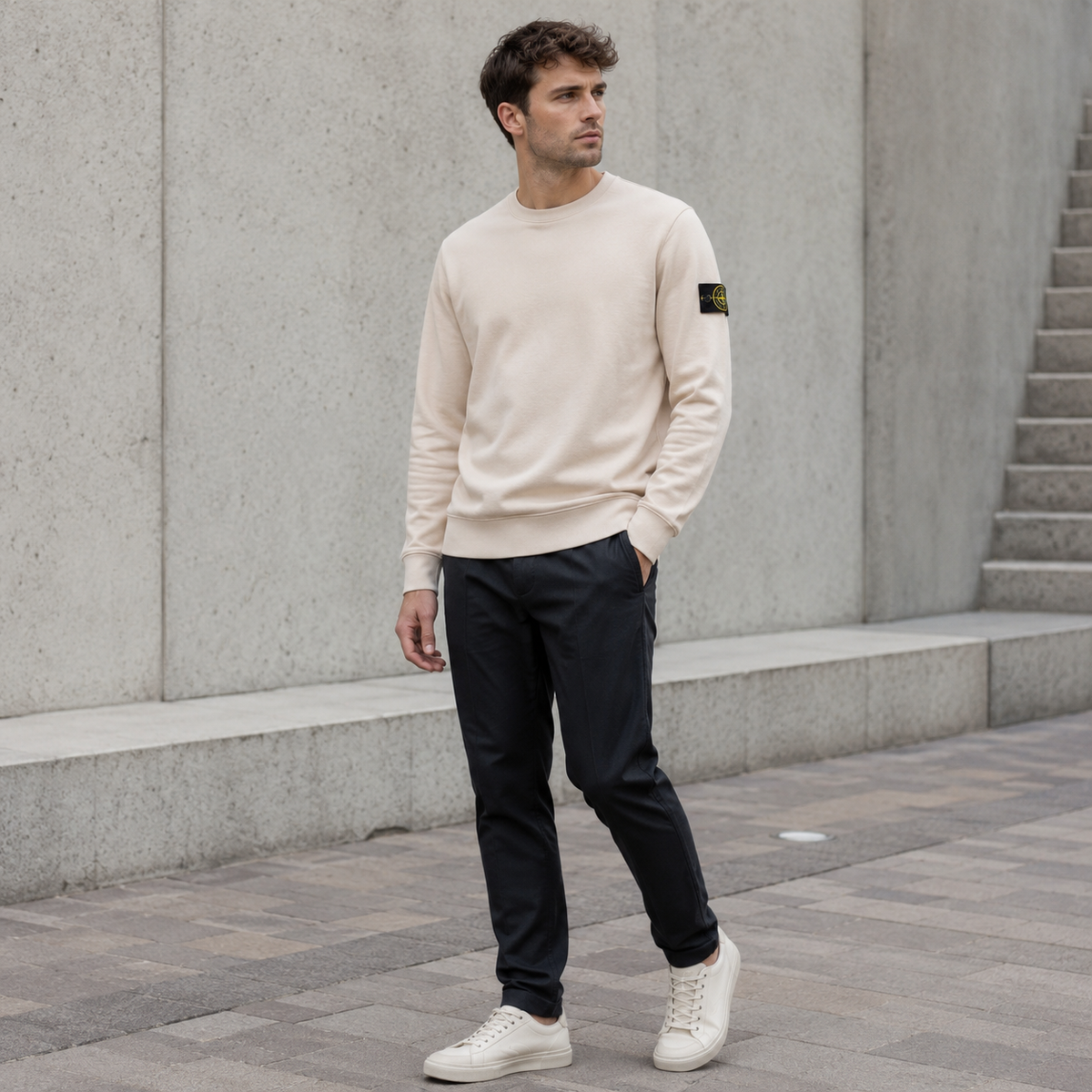 "ISLAND" Crewneck Sweater