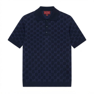 „GG“ Knit Polo Shirt