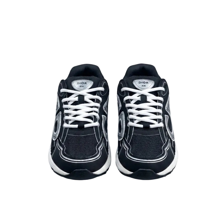 „D“ B30 Sneaker – Schwarz/Weiß