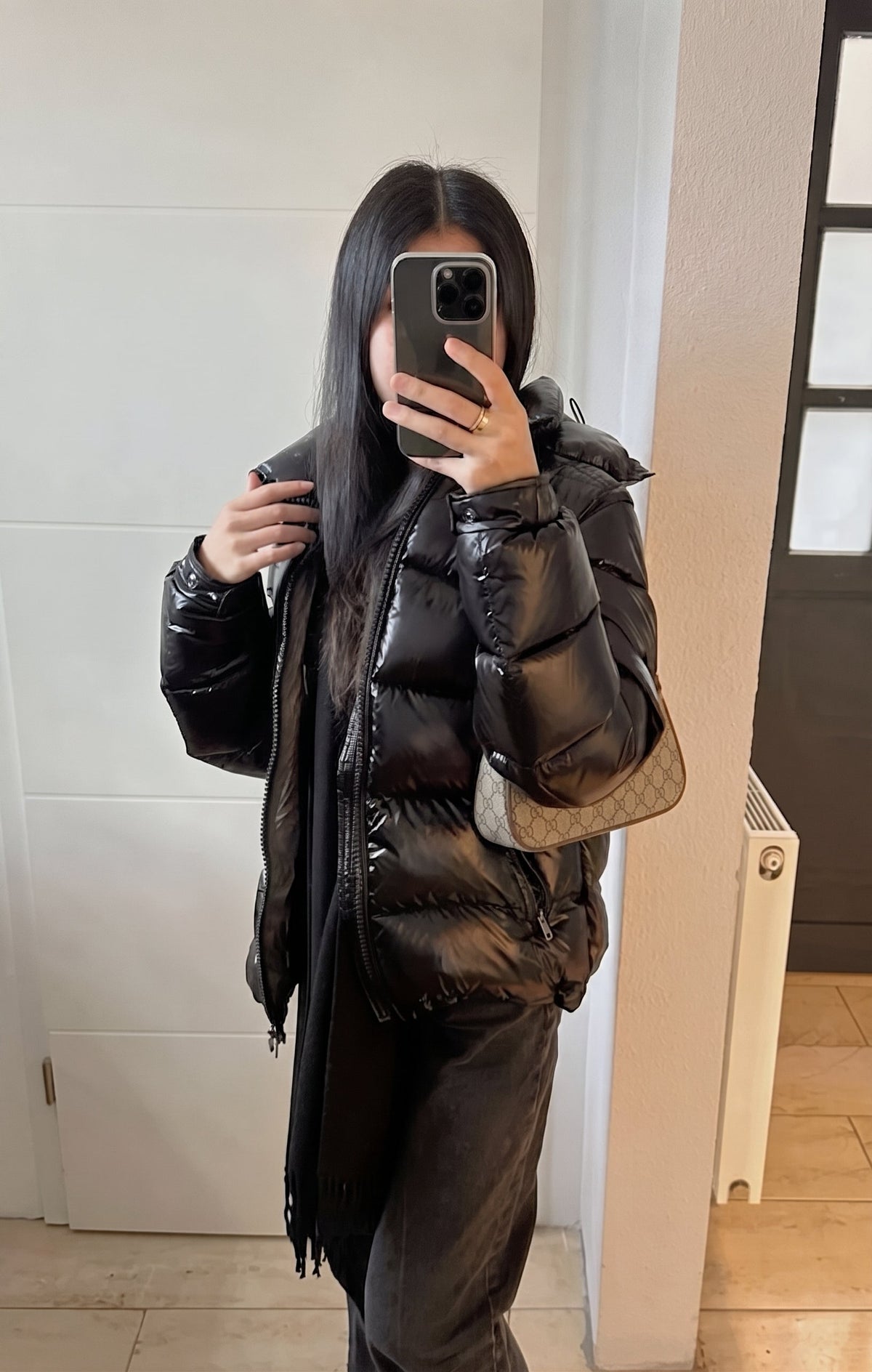 „MC“ Glossy Puffer Down Maya Style