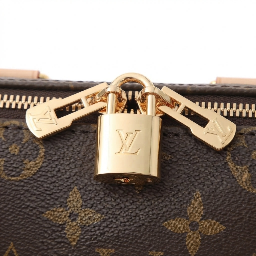 „LV“ Speedy Bandoulière Bag