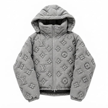 „LV“  Puffer Coat Grau