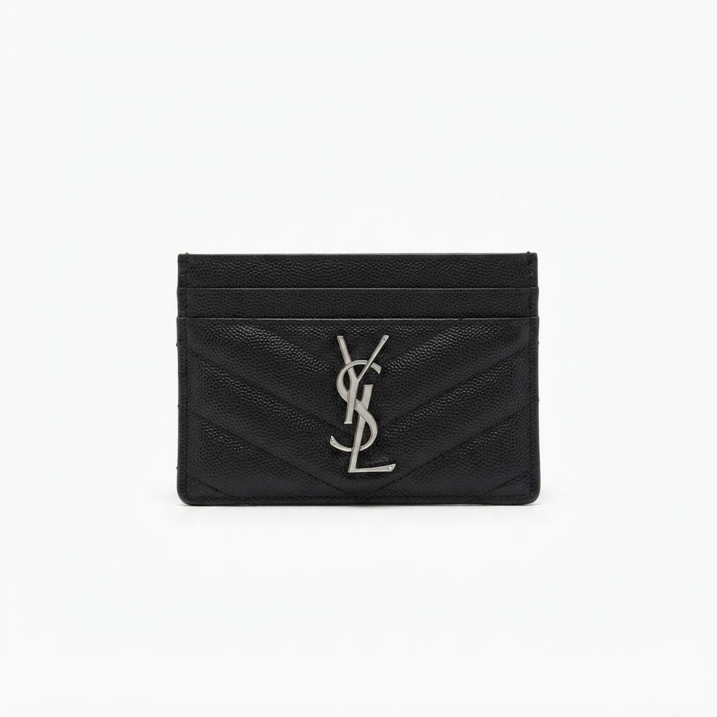 "Y$L" Leather Card Case