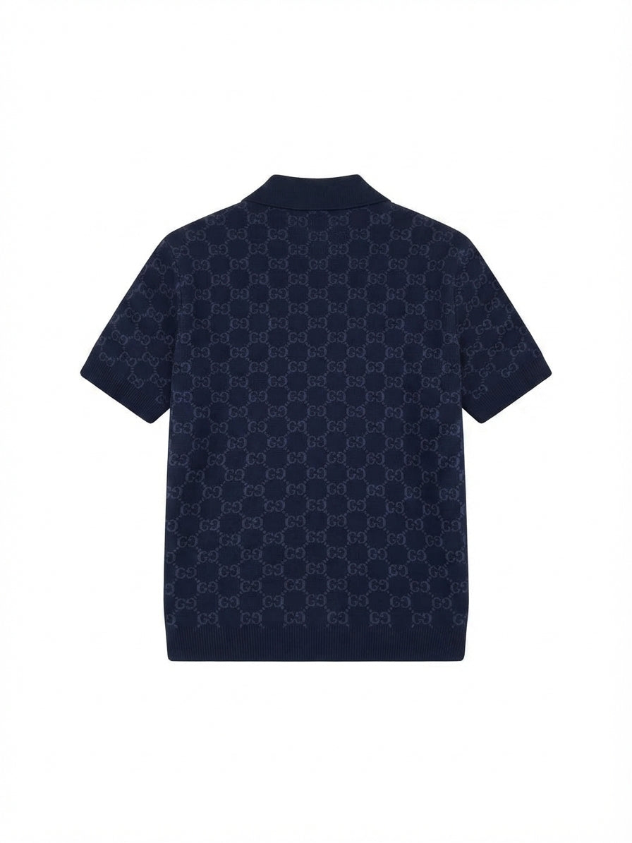 „GG“ Knit Polo Shirt