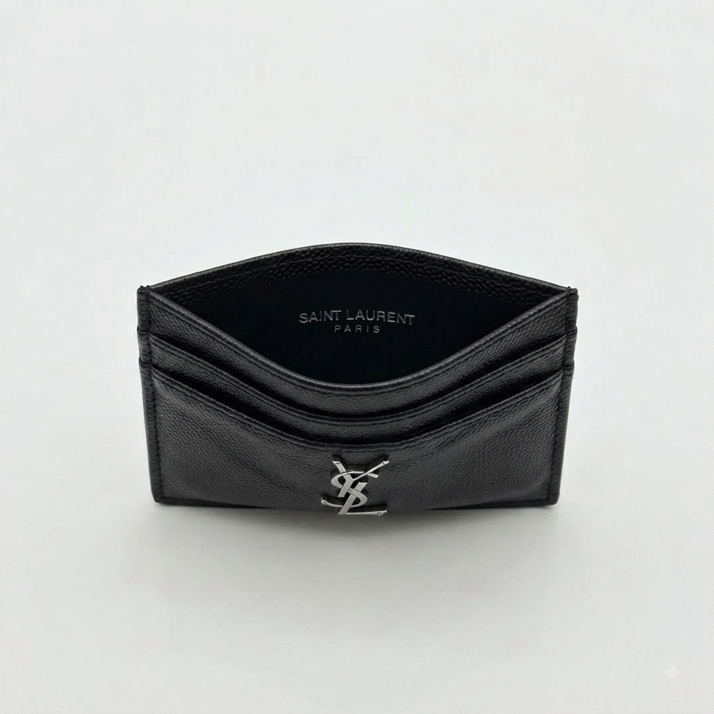 "Y$L" Leather Card Case
