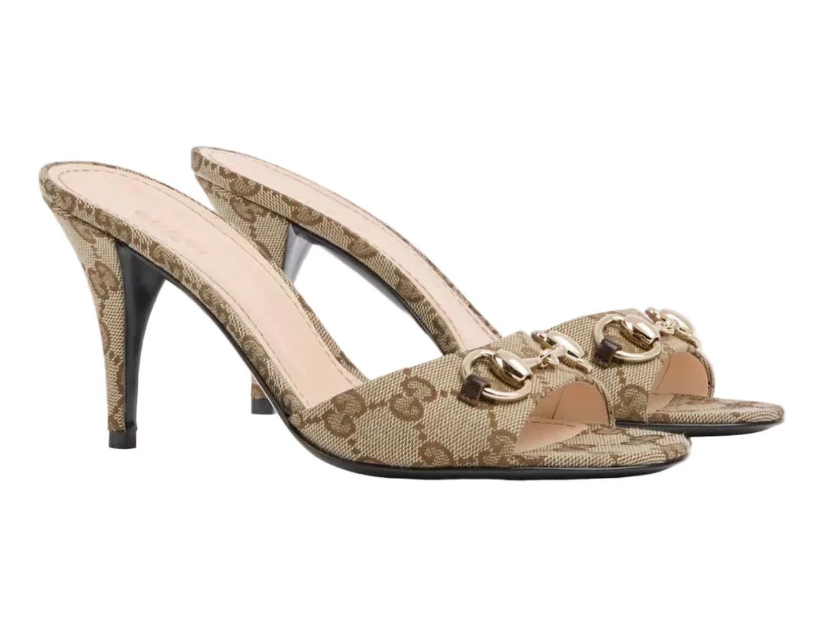 "GG" Luxury Mule Heels