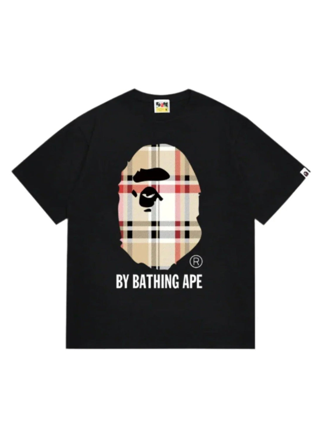 "AP" Statement Tee – Schwarz / Weiß