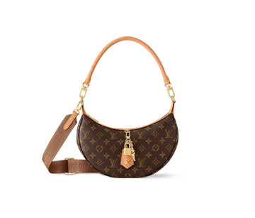 "LV" Monogram Shoulder Bag