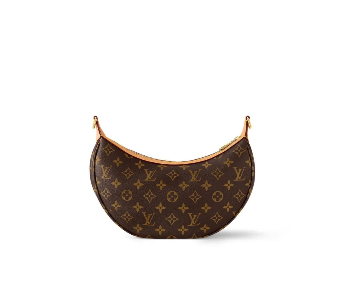 "LV" Monogram Shoulder Bag