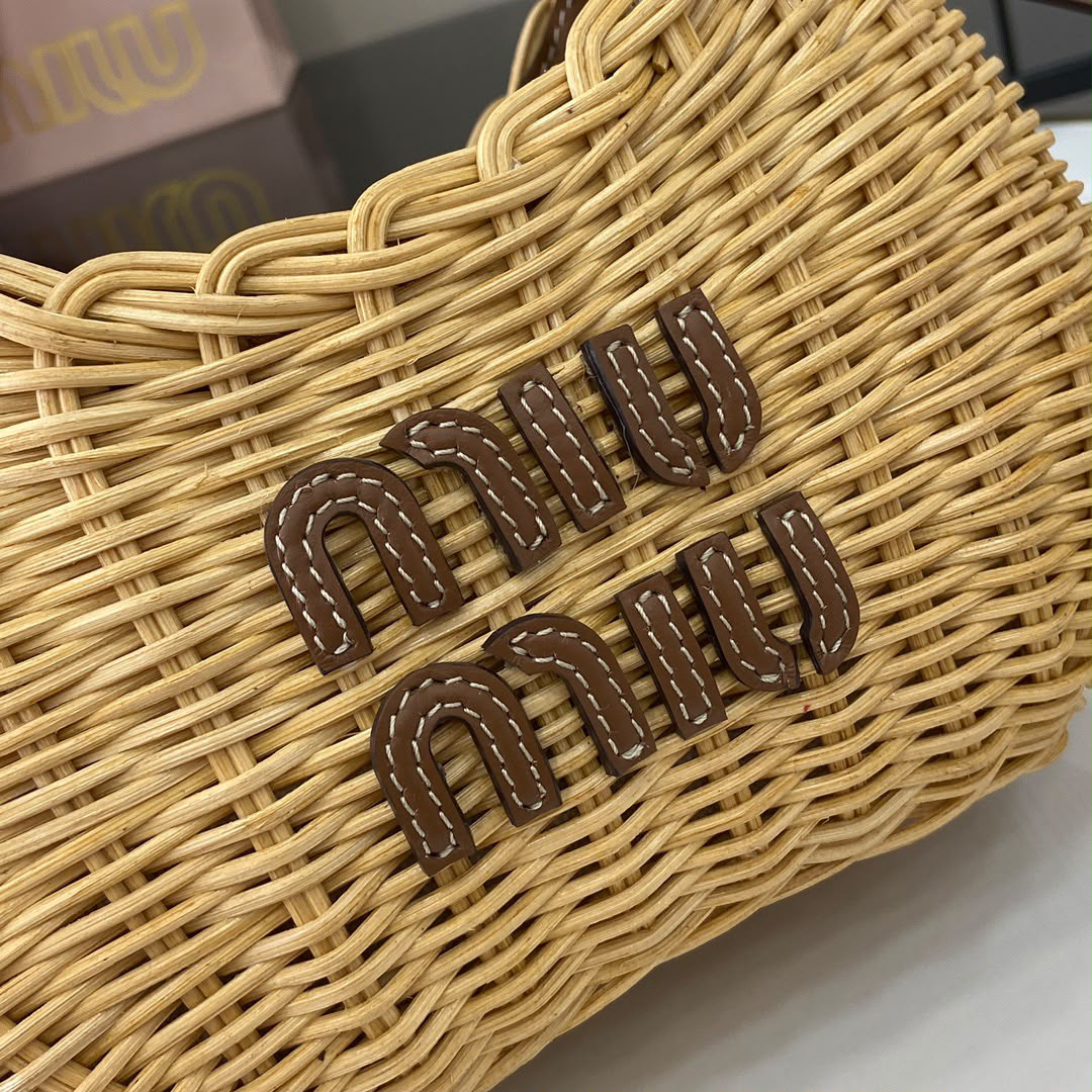 "mi mi" Woven Bag