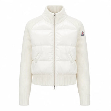 „MC“ Knit-Sleeve Down Puffer Jacke